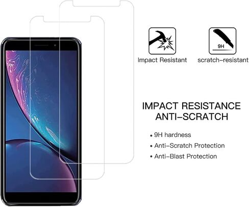 [2 Pcs] for Hot Pepper Serrano 3 HD Clear Screen Protector Glass, 9H Hardness Anti-Scratch Easy to Install Tempered Glass Protective Film for Hot Pepper Serrano 3 in Saudi Arabia