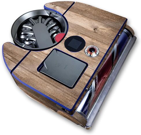 جلد لامع لامع متوافق مع Dyson 360 Vis Nav - Whirlwind - غطاء لاصق واقٍ من الفينيل الفاخر 3M - سهل الاستخدام | صُنع في الولايات المتحدة الأمريكية بواسطة MightySkins in Kuwait