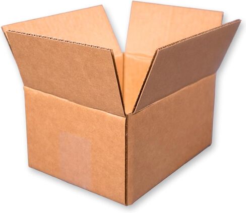 8x6x4 Brown Shipping Boxes 25 Pack | Small Medium Corrugated Cardboard Box Mailers | USA Made Home Storage and Moving Supplies for Packing in Saudi Arabia