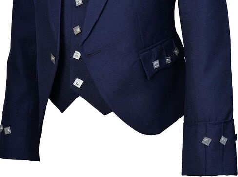 Scottish Argyle Kilt Jacket With Waistcoat/Vest in Saudi Arabia