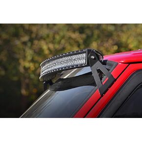 Rough Country 50" LED Windshield Brackets for 1984-2001 Jeep Cherokee XJ - 70517