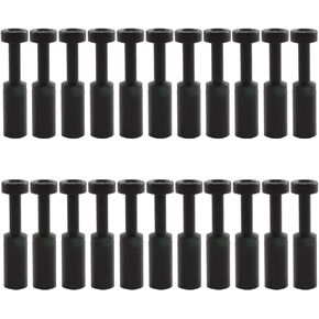 3/8" Push To Connect Fitting Air Plugs, Push-to-Connect Fittings Tube Connectors(Pack of 20)