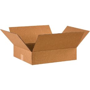 PARTNERS BRAND 16 x 14 x 4 Corrugated Cardboard Boxes, Flat 16"L x 14"W x 4"H, Pack of 25 | Shipping, Packaging, Moving, Storage Box for Home or Business, Strong Wholesale Bulk Boxes