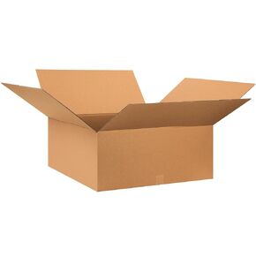 BOX USA 28x28x12 Corrugated Boxes, Large, 28L x 28W x 12H, Pack of 10 | Shipping, Packaging, Moving, Storage Box for Home or Business, Strong Wholesale Bulk Boxes