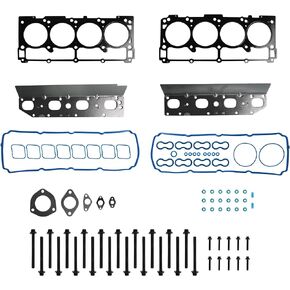 KAX HS26423PT Cylinder Head Gasket Set Kit,Engine Kit Gasket Sets fit for Chrysler Dodge Jeep Ram 5.7L HEMI OHV MLS 2009-2015 ES72200