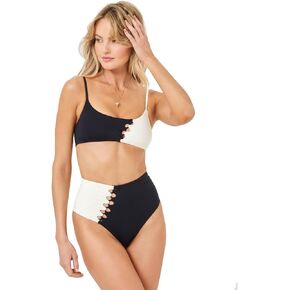 L*Space Womens Solstice Top Nylon Bikini Swim top