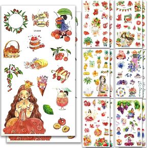 Rub on Transfers for Crafts, 16Sheets Marine Theme Rub on Transfer Stickers Rub on Stickers Transfer Stickers Rub on Transfer Rub on Transfer Paper Rub on Decals Transfers for Crafts for Scrapbooking