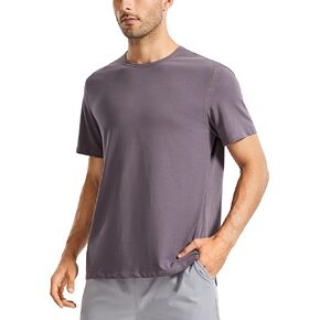CRZ YOGA Men's Short Sleeve
