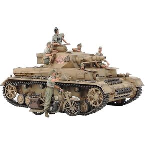 Tamiya 1/35 German Tank Panzerkampfwagen IV Ausf.F North Africa Model Kit