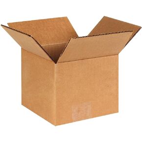 PARTNERS BRAND 6x6x5 Corrugated Boxes, Small, 6L x 6W x 5H, Pack of 25 | Shipping, Packaging, Moving, Storage Box for Home or Business, Strong Wholesale Bulk Boxes