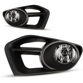 Fog Lights compatible for Nissan Murano 2011 2012 2013 2014 Driver Passenger Replacement Lamps Assembly