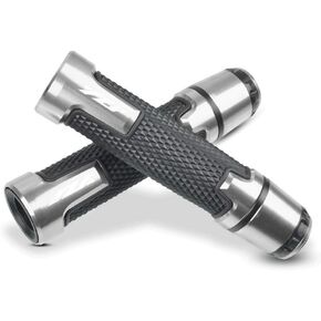7/8'' 22mm Motorcycle CNC Aluminum Powersports Handlebar Grips with Grip Ends for Yamaha YZF R1 R3 R6 R25 R15 R125 600R