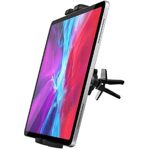 Air Vent Car Tablet Mount, AC Vent Tablet Holder for Car, Universal Tablet Clamp Vent Clip, Compatible with iPad Pro/Air/Mini, iPhone, Samsung Galaxy Tabs, Switch, More 4-11" Cell Phones and Tablets