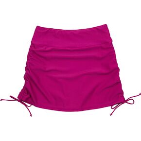 SwimZip Women's Adjustable High-Rise Flare Swim Skirt - UPF 50+ Sun Protection