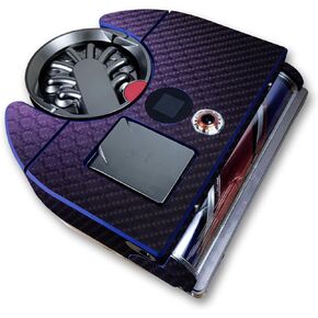 Carbon Fiber Skin Compatible with Dyson 360 Vis Nav - Antique Purple - Premium 3M Vinyl Protective Wrap Decal Cover - Easy to Apply | Crafted in The USA by MightySkins