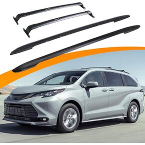 Snailfly 4PCS Roof Rack Cross Bars Fit for Toyota Sienna 2021 2022 2023 2024 Side Rails Crossbar Luggage Cargo Accessories