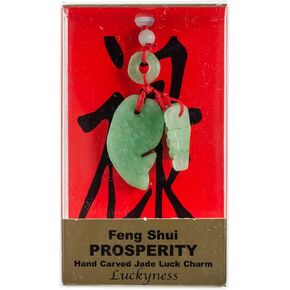 Feng Shui Luck Charms Prosperity, Acrylic, Multicoloured, 0.65 x 2.03 x 3.53 cm