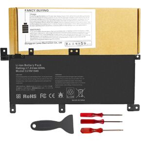 Fancy Buying C21N1509 Laptop Battery for ASUS A556 A556U X556 X556UA X556UB X556UF X556UJ X556UQ X556UR X556UV K556 K556U Vivobook F556 F556U XO015T XO076T C21PQ9H C21N15WZ