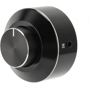 Mini Active Volume Control Knob Volume Controller, 3.5mm Volume Control Knob Speaker Audio Adjuster, for Watching Videos, Weddings, Celebrations, Conferences, etc.
