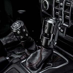 MAIKER OFF ROAD Shift Knob Handle Gear Shift Lever Knob Shifter Transfer Case Lever Head for Jeep Wrangler JL 2018-2023