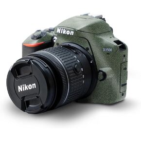Carbon Fiber Skin Compatible with Nikon D3500 Camera - Solid Blush - Premium 3M Vinyl Protective Wrap Decal Cover - Easy to Apply | Crafted in The USA by MightySkins