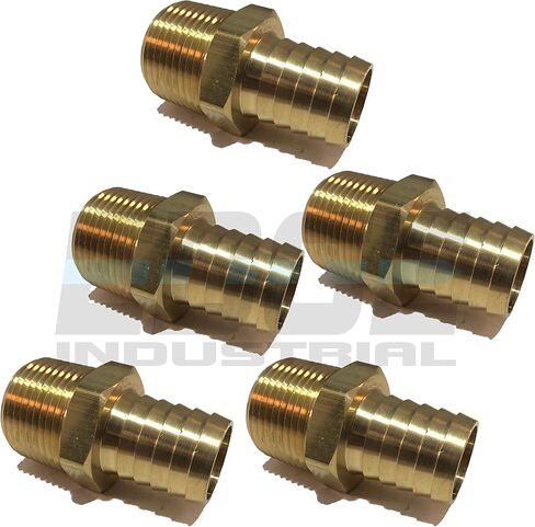 1 "معرف خرطوم إلى 1" ذكر NPT MNPT تركيب نحاس مستقيم الوقود/الهواء/الماء/النفط/الغاز/WOG (الكمية 1) in Kuwait