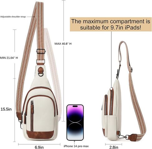 CLUCI Sling Bag for Women Belt Bag for Women Fashionable Fanny Pack Cross Body Bag Waist Pack in Saudi Arabia