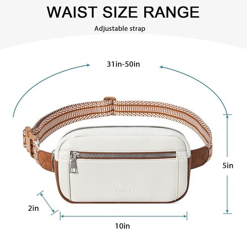 CLUCI Sling Bag for Women Belt Bag for Women Fashionable Fanny Pack Cross Body Bag Waist Pack in Saudi Arabia
