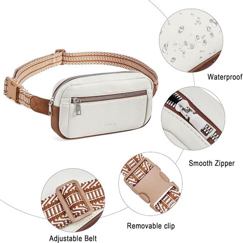 CLUCI Sling Bag for Women Belt Bag for Women Fashionable Fanny Pack Cross Body Bag Waist Pack in Saudi Arabia