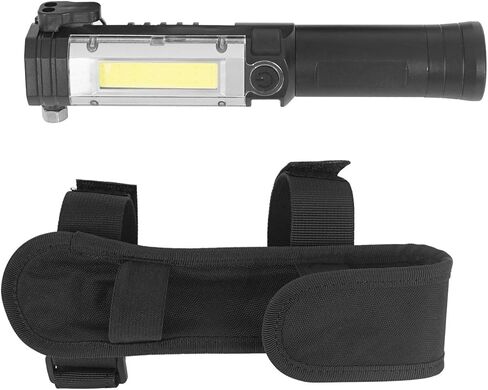 هوك الطريق عمود لف جبل مصباح يدوي حامل ث/LED مصباح يدوي للطوارئ ل جيب رانجلر 97-24 TJ JK JL in Kuwait