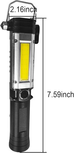 هوك الطريق عمود لف جبل مصباح يدوي حامل ث/LED مصباح يدوي للطوارئ ل جيب رانجلر 97-24 TJ JK JL in Kuwait