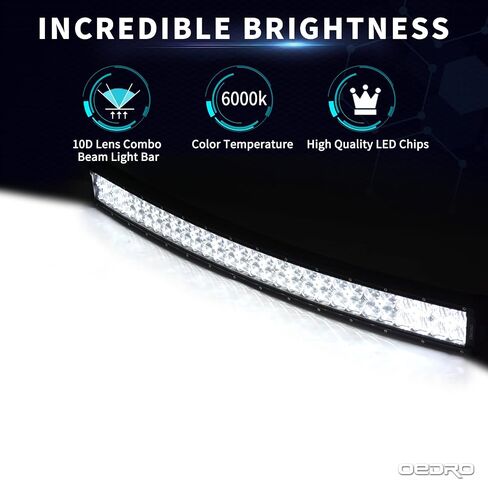 OEDRO LED Light Bar 16 بوصة 175W 19250LM مجموعة مصابيح LED مطورة للفيضانات مع 9.85ft تسخير الأسلاك، IP68 مصباح القيادة على الطرق الوعرة مناسب لقارب الالتقاط Jeep SUV 4WD 4X4 ATV UTV Truck Tractor in Kuwait