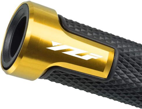 7/8 ''22 مللي متر دراجة نارية CNC الألومنيوم Powersports المقود القبضات مع قبضة ينتهي لياماها YZF R1 R3 R6 R25 R15 R125 600R in Kuwait