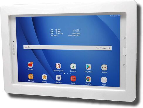حافظة TABcare Security مضادة للسرقة من الأكريليك لجهاز Lenovo TAB M10 Plus FHD الجيل الثاني مقاس 10 بوصات مع مجموعة تثبيت على الحائط (أسود، TAB M10 Plus Gen 2) in Kuwait