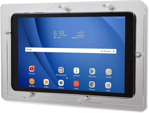 حافظة TABcare Security مضادة للسرقة من الأكريليك لجهاز Lenovo TAB M10 Plus FHD الجيل الثاني مقاس 10 بوصات مع مجموعة تثبيت على الحائط (أسود، TAB M10 Plus Gen 2) in Kuwait