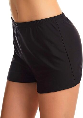 Septangle Women Swimsuit Bottoms Boy Shorts Tankini Bottom Swimwear Bathing Suit Short in Saudi Arabia