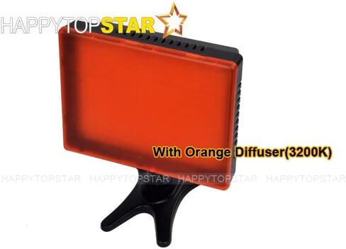 3200K 5600K Pro W260 18W LED مصباح إضاءة للكاميرا البث المباشر لكاميرا الفيديو مع 2 مرشحات R6 R5 R7 5D 6D II 7D Z9 Z7 Z6 D5 D4 D3 A7R4 A7III A9 A6600 in Kuwait