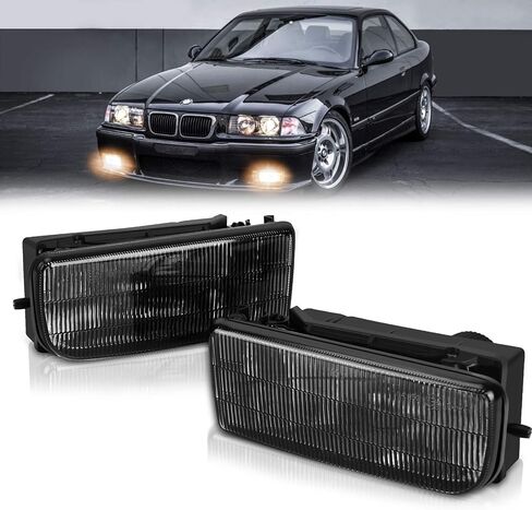 مصابيح ضباب هالوجين TangMiGe، عدسات دخان، مصابيح H1، تصميم أصلي لسيارة BMW 3 Series E36 1992-1999 in Kuwait