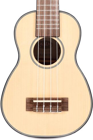 Kala KA-SSLNG Soprano Long Neck - Solid Spruce Top / Mahogany Ukulele, Natural, Soprano in Saudi Arabia