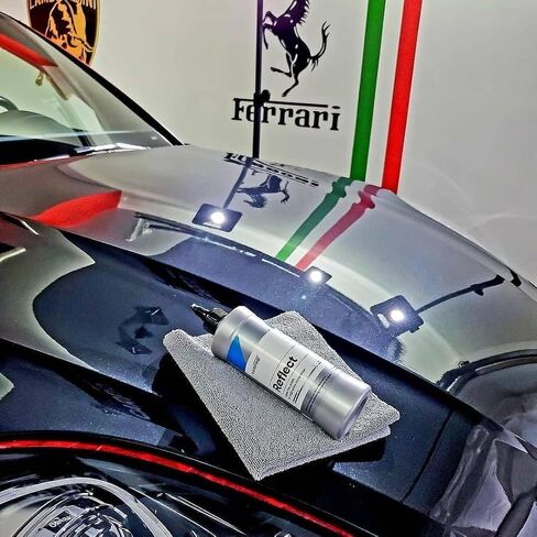 طلاء نهائي لامع من كاربرو - لمسة نهائية عاكسة ولامعة بدون حشوات متينة أو سيليكون أو شمع أو بوليمرات أو تفلون - آمن على بودي شوب، بدون غبار. دوارة ومزدوجة الحركة - لتر (34 أونصة) in Saudi Arabia
