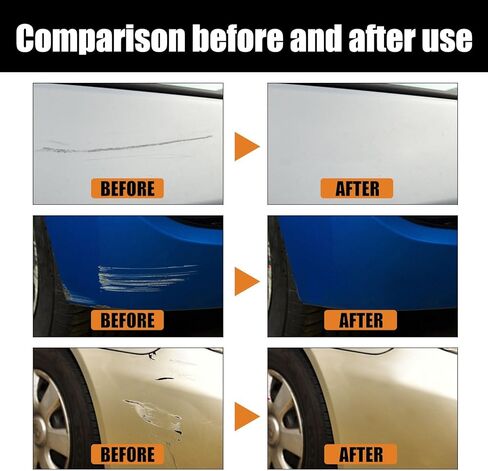 2PCS Scratch Repair Wax For Car, 2024 New Car Car Scratch Repair Paste Polishing Wax,Car Scratch Repair Paste Kit with Wipe & Sponge for Vehicles Slight Scratches in Kuwait