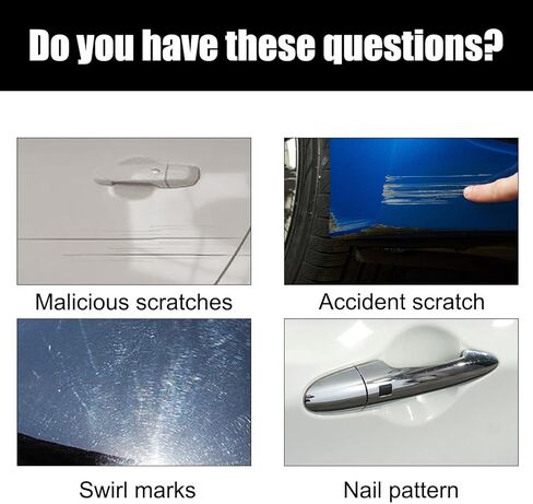 2PCS Scratch Repair Wax For Car, 2024 New Car Car Scratch Repair Paste Polishing Wax,Car Scratch Repair Paste Kit with Wipe & Sponge for Vehicles Slight Scratches in Kuwait