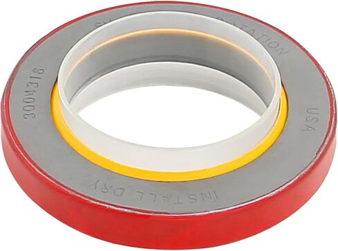 Gear Cover Front Crankshaft Oil Seal Compatible with Cummins N14 855 NT NTC Replace 3020185 in Saudi Arabia