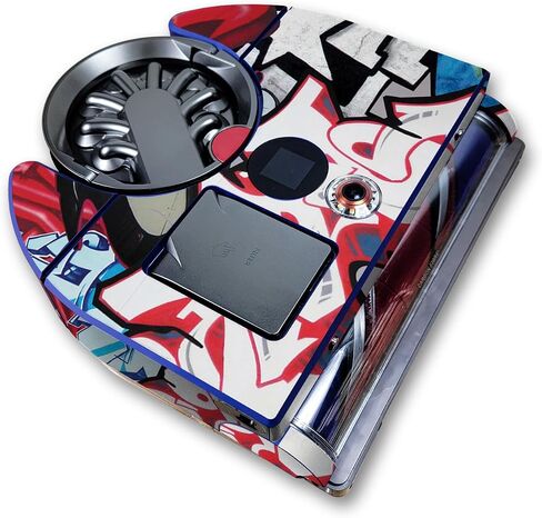 جلد لامع لامع متوافق مع Dyson 360 Vis Nav - Graffiti Mash Up - غطاء لاصق واقٍ من الفينيل الفاخر 3M - سهل الاستخدام | صُنع في الولايات المتحدة الأمريكية بواسطة MightySkins in Kuwait