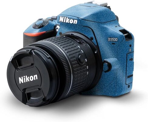 Carbon Fiber Skin Compatible with Nikon D3500 Camera - Solid Blush - Premium 3M Vinyl Protective Wrap Decal Cover - Easy to Apply | Crafted in The USA by MightySkins in Kuwait