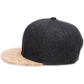 قبعة رجالية للأماكن الخارجية مصنوعة من الصوف الفلين وقبعات Snapback