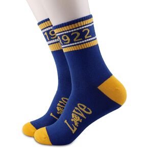 G2TUP 1922 Poodles Gamma Rho SGRho Gifts Black Greek Sorority Big Little Socks Sorority Socks