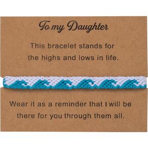 Wave Bracelet for Bestie, Handband Wave Best Friend Friendship Gifts Bracelet for Women Teen Girls