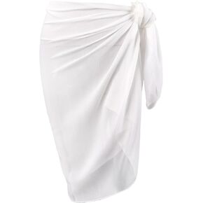 Ayliss Women Beach Sarong Pareo Cover up Swimwear Long Bikini Swimsuit Wrap Chiffon Sheer Cover Ups Summer Beach Party