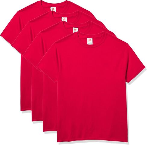 Hanes Men's Ecosmart T-Shirt (Pack of 4) in Saudi Arabia